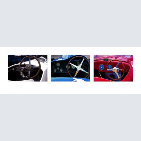 volants - steering wheels x3
