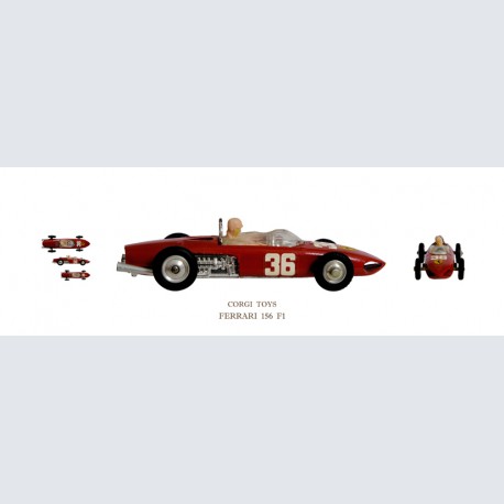 Corgi Toys FERRARI 156 F1