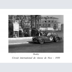 nice 1950 circuit vitesse Healey