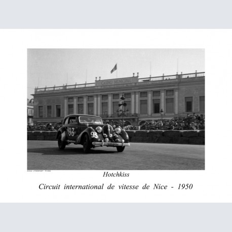 Nice 1950 circuit vitesse Hotchkiss