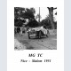 MG TC Nice Slalom 1951